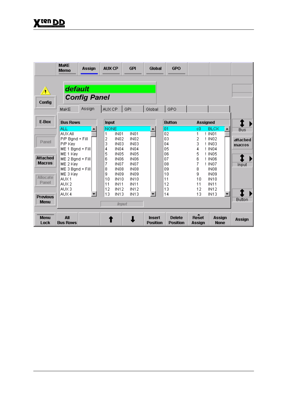 Grass Valley XtenDD v.4.2.4 User Manual | Page 412 / 487