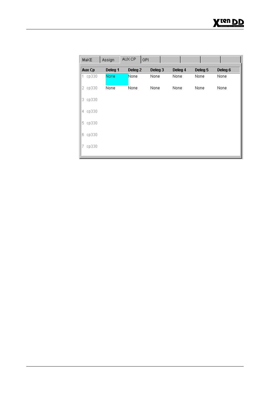 Grass Valley XtenDD v.4.2.4 User Manual | Page 415 / 487