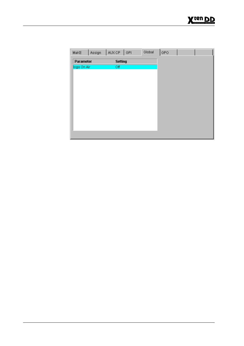 Grass Valley XtenDD v.4.2.4 User Manual | Page 419 / 487
