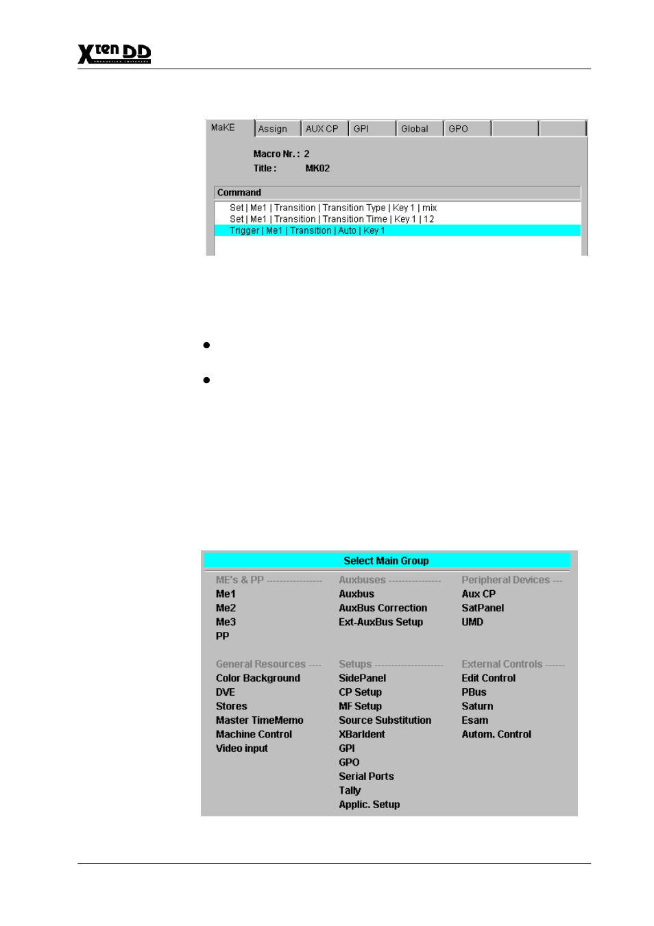 Grass Valley XtenDD v.4.2.4 User Manual | Page 424 / 487