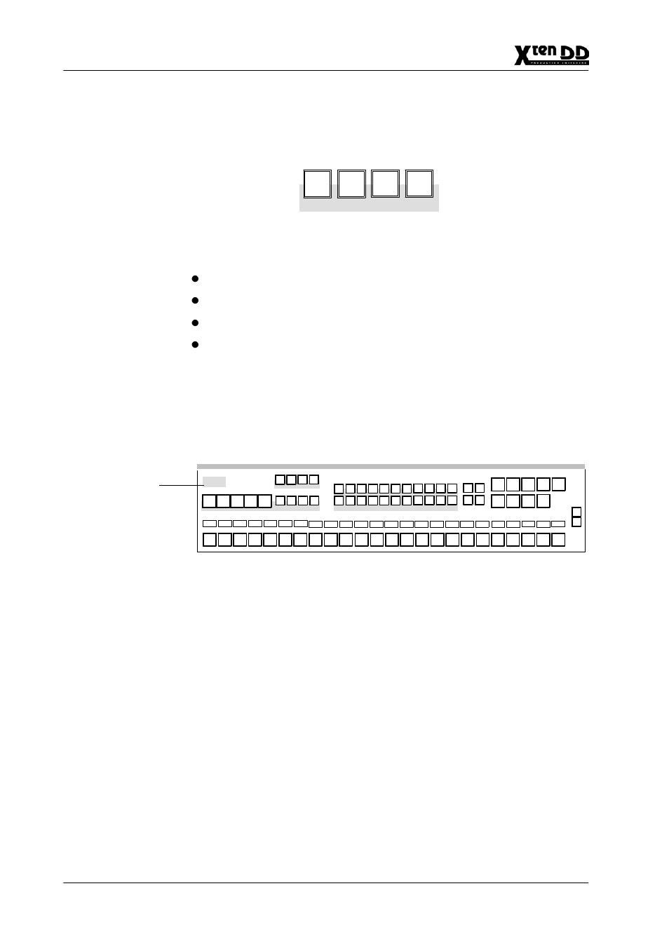 Enables aux control panels, Enables the vtr control, Enables editor control | Enables gpi inputs 2.3.5 central on–air display, On air, Remote aux enbl vtr enbl edit enbl gpi enbl | Grass Valley XtenDD v.4.2.4 User Manual | Page 43 / 487