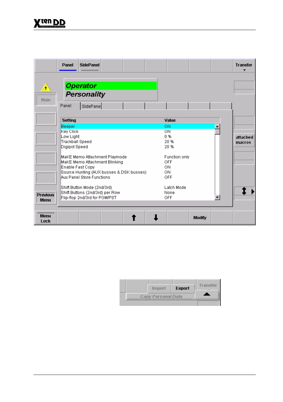 Grass Valley XtenDD v.4.2.4 User Manual | Page 432 / 487