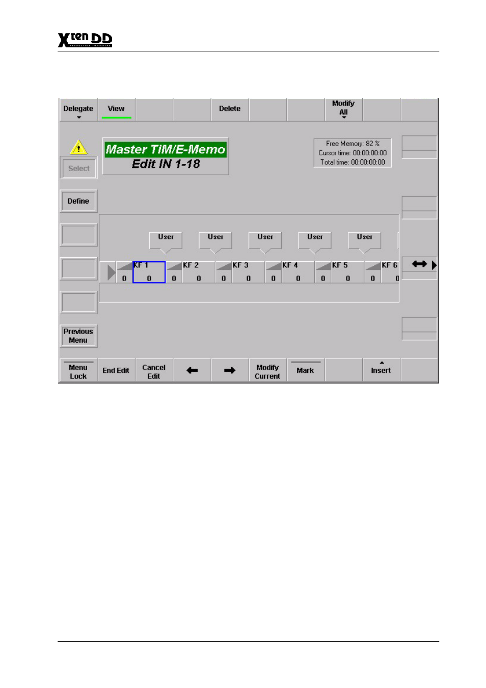 Grass Valley XtenDD v.4.2.4 User Manual | Page 442 / 487