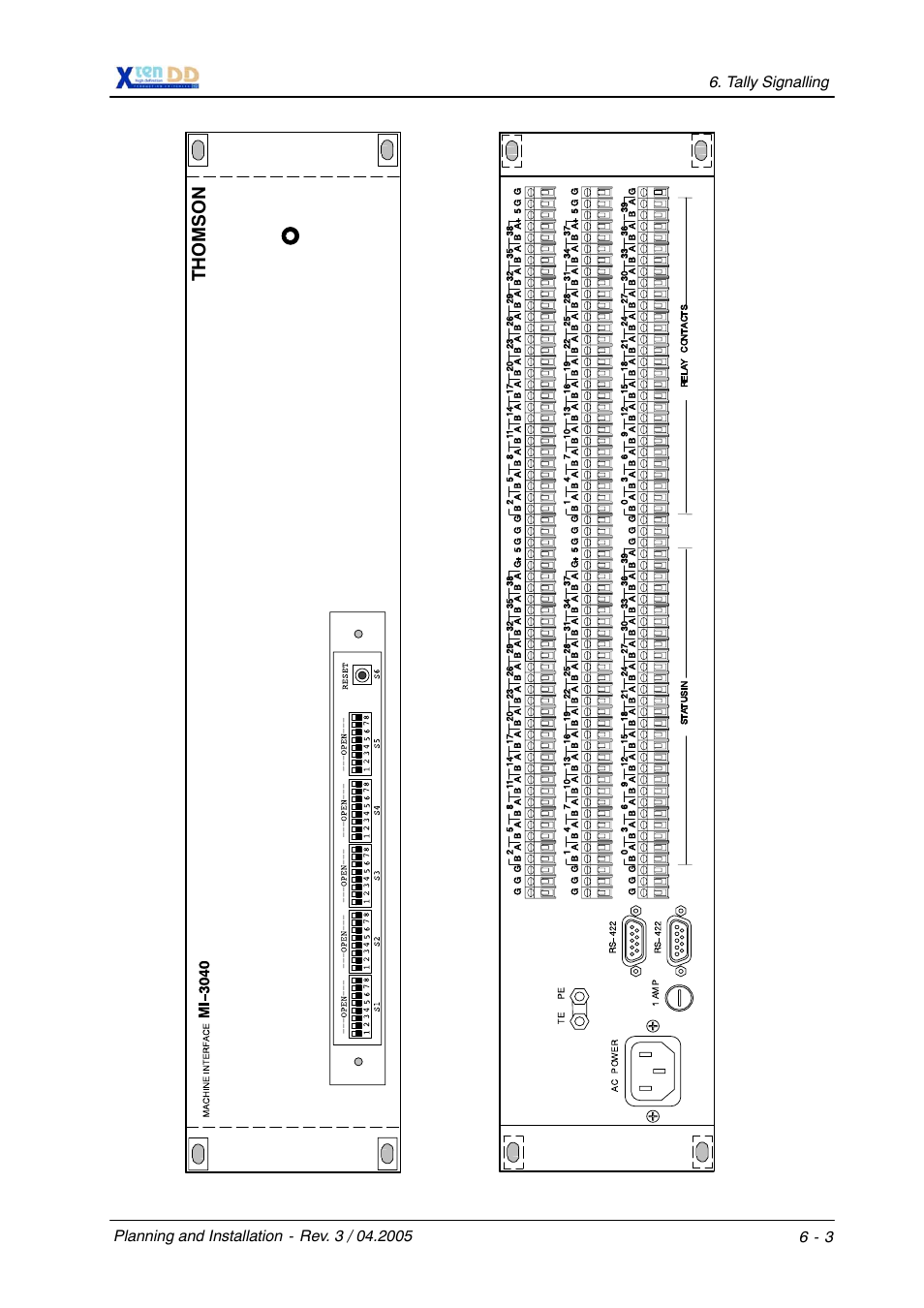 Grass Valley XtenDD DD User Manual | Page 121 / 196