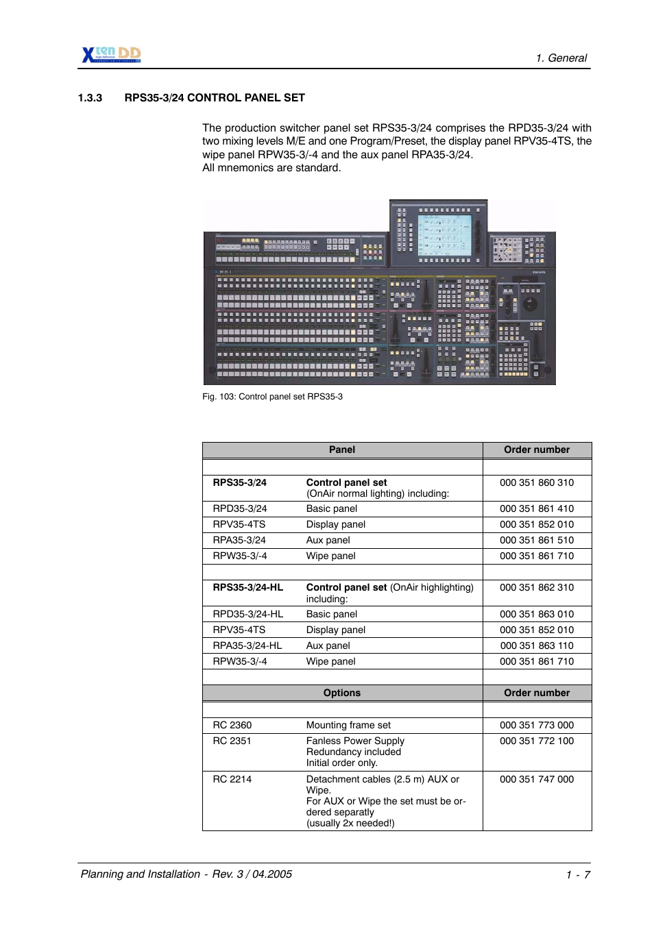 Grass Valley XtenDD DD User Manual | Page 14 / 196