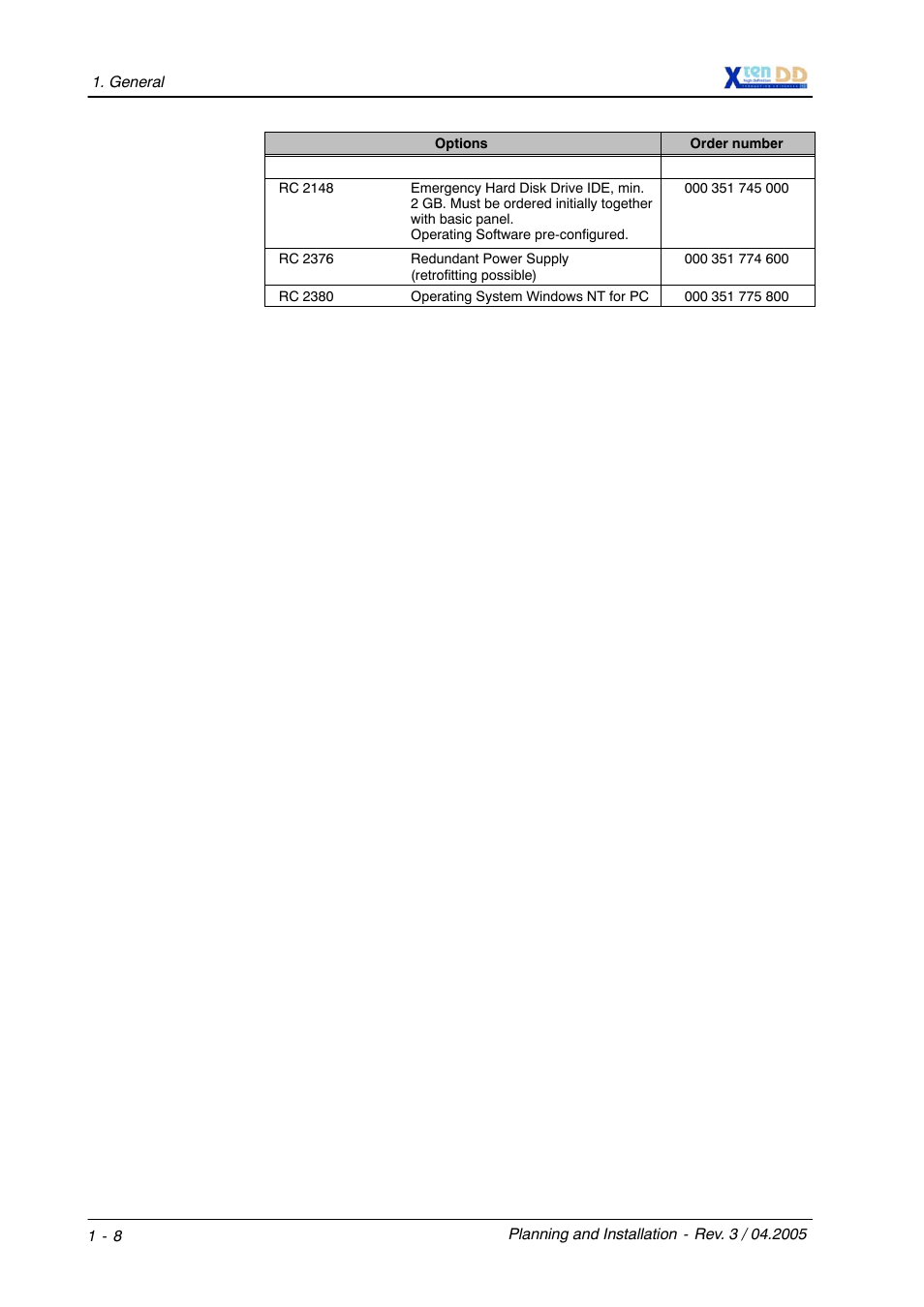 Grass Valley XtenDD DD User Manual | Page 15 / 196