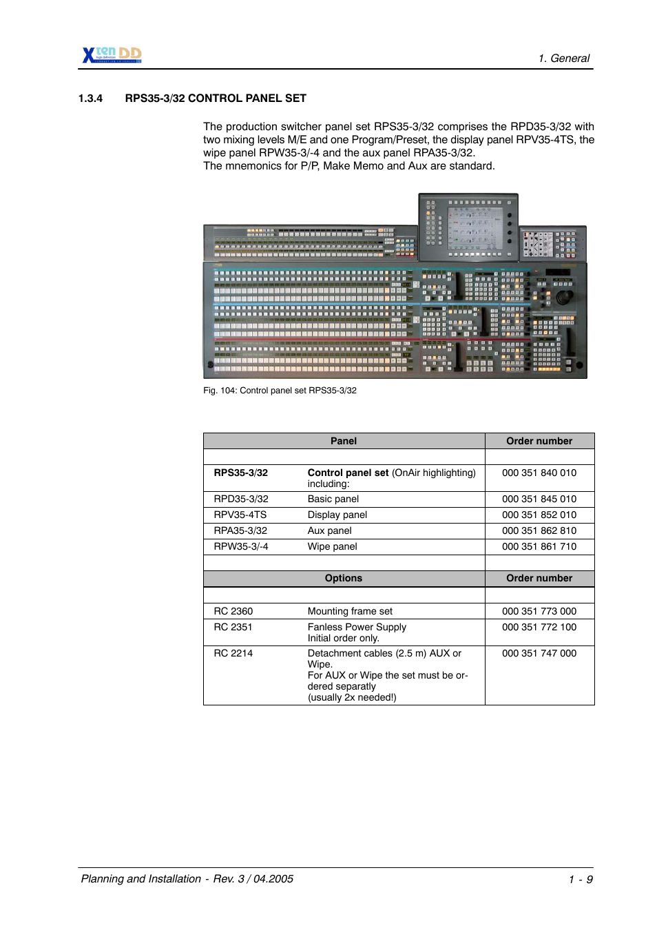 Grass Valley XtenDD DD User Manual | Page 16 / 196