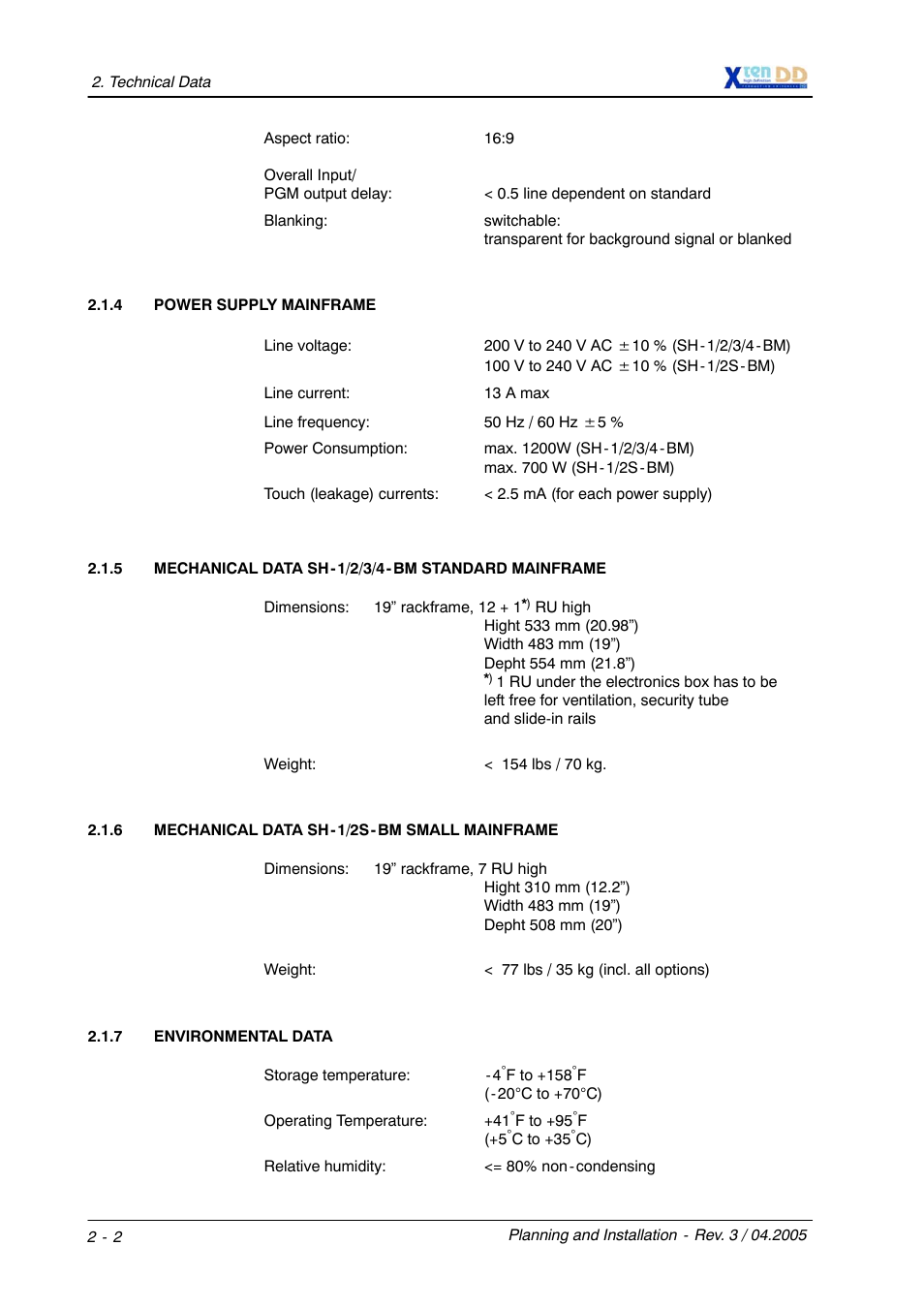 Grass Valley XtenDD DD User Manual | Page 30 / 196
