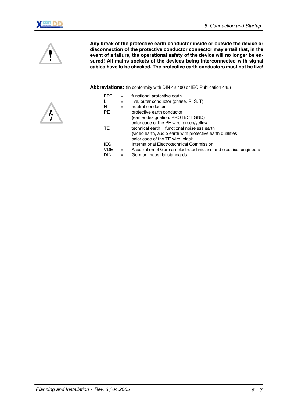 Grass Valley XtenDD DD User Manual | Page 65 / 196