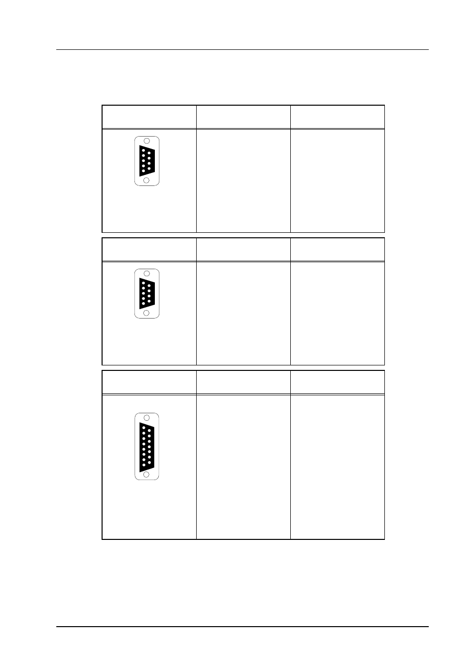 Pin assignments | Grass Valley RSE1 User Manual | Page 20 / 40