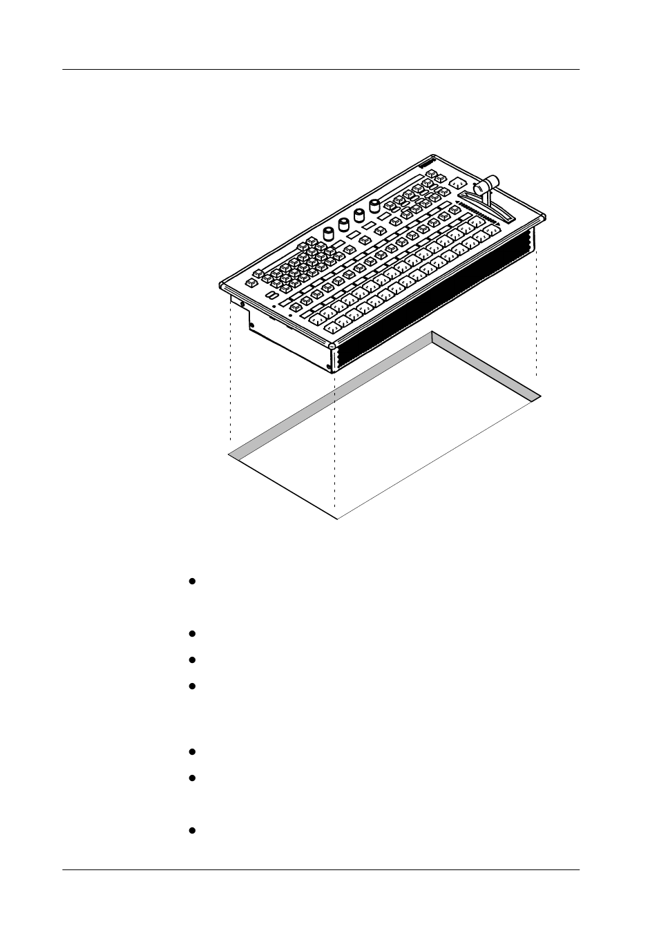 2 mounting the remote control panel rsat2 | Grass Valley RSAT2 User Manual | Page 11 / 45