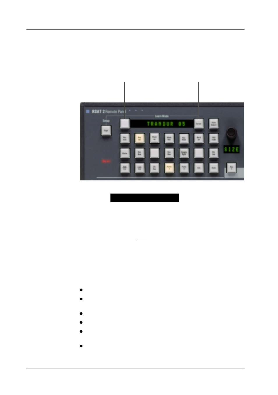 2 how to learn a new function | Grass Valley RSAT2 User Manual | Page 19 / 45