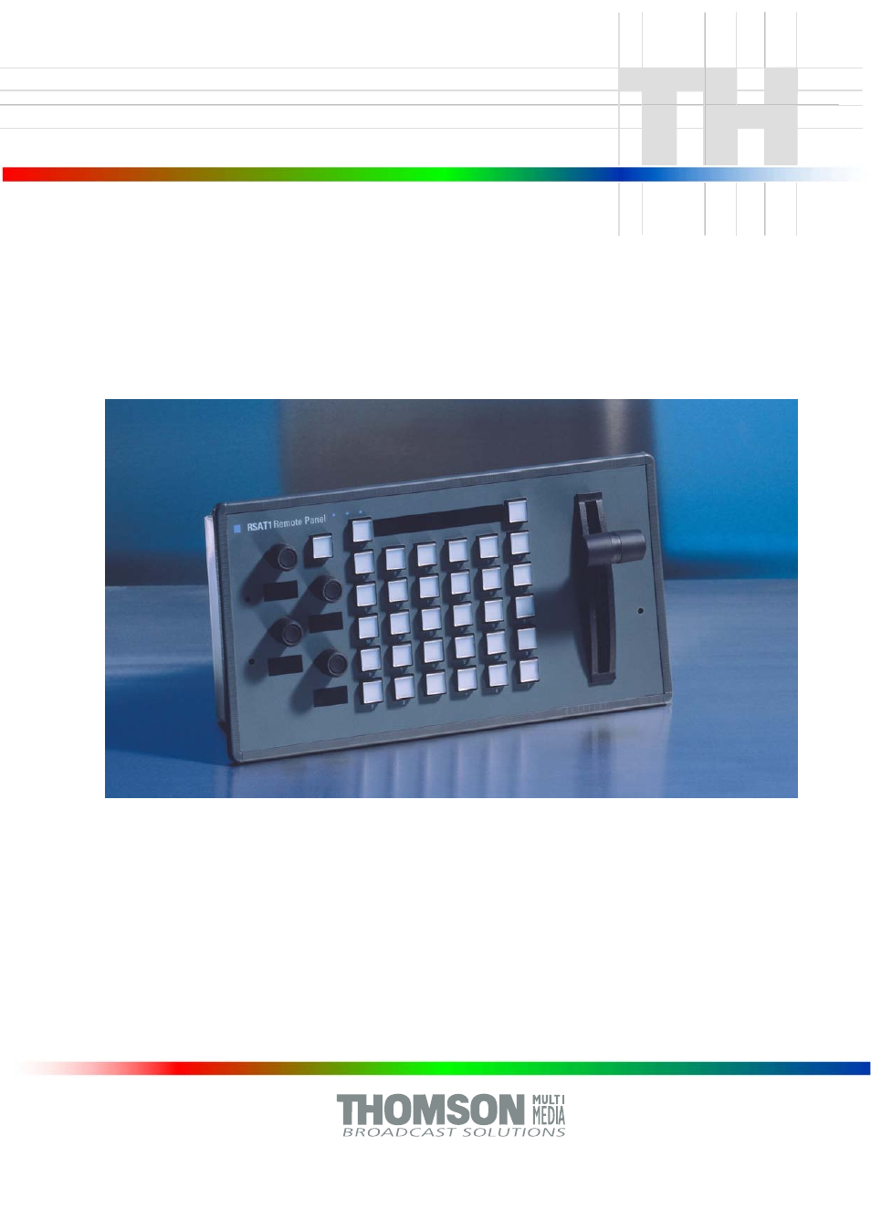 Grass Valley RSAT1 User Manual | 61 pages