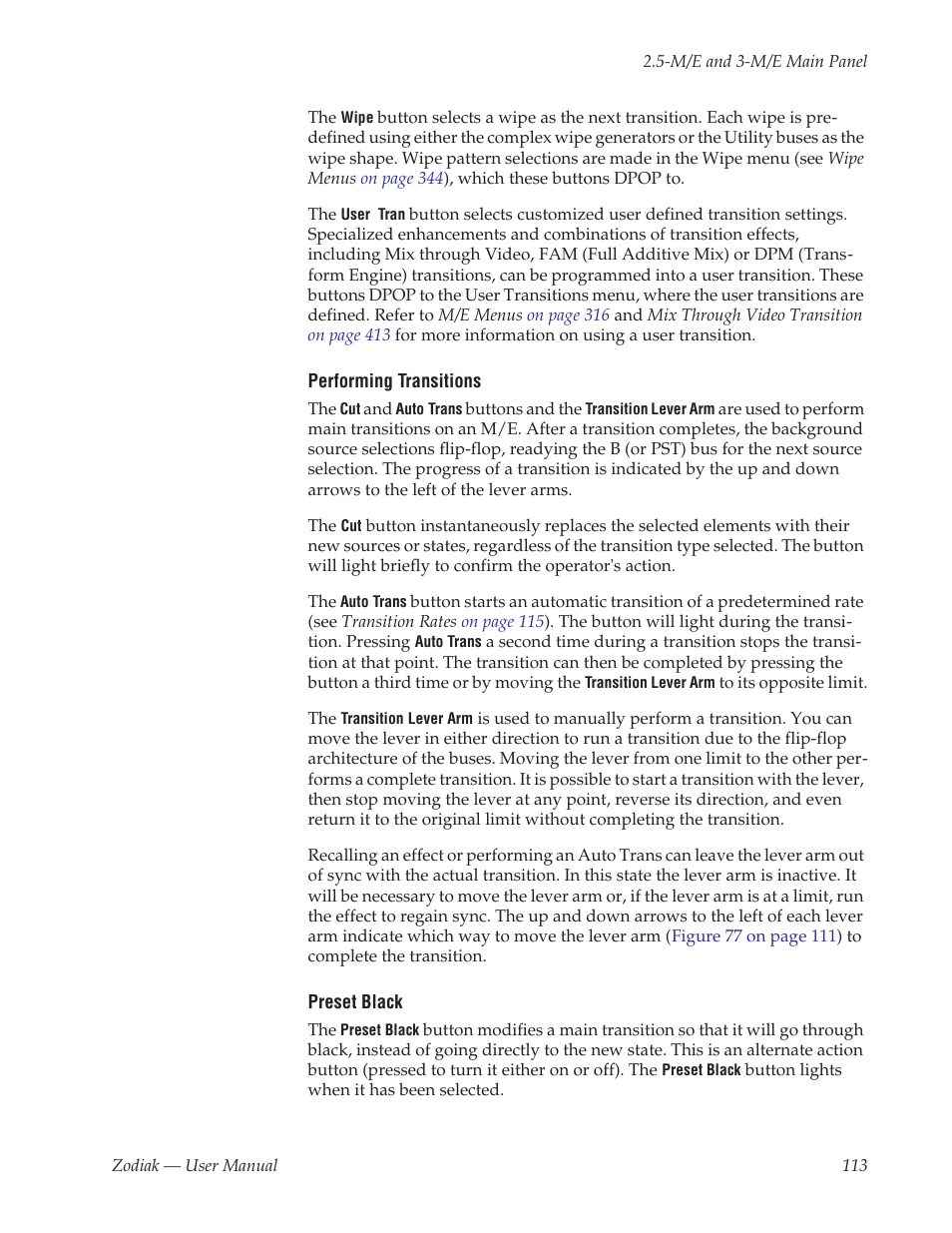 Grass Valley Zodiak v.6.0 Mar 15 2006 User Manual | Page 113 / 494