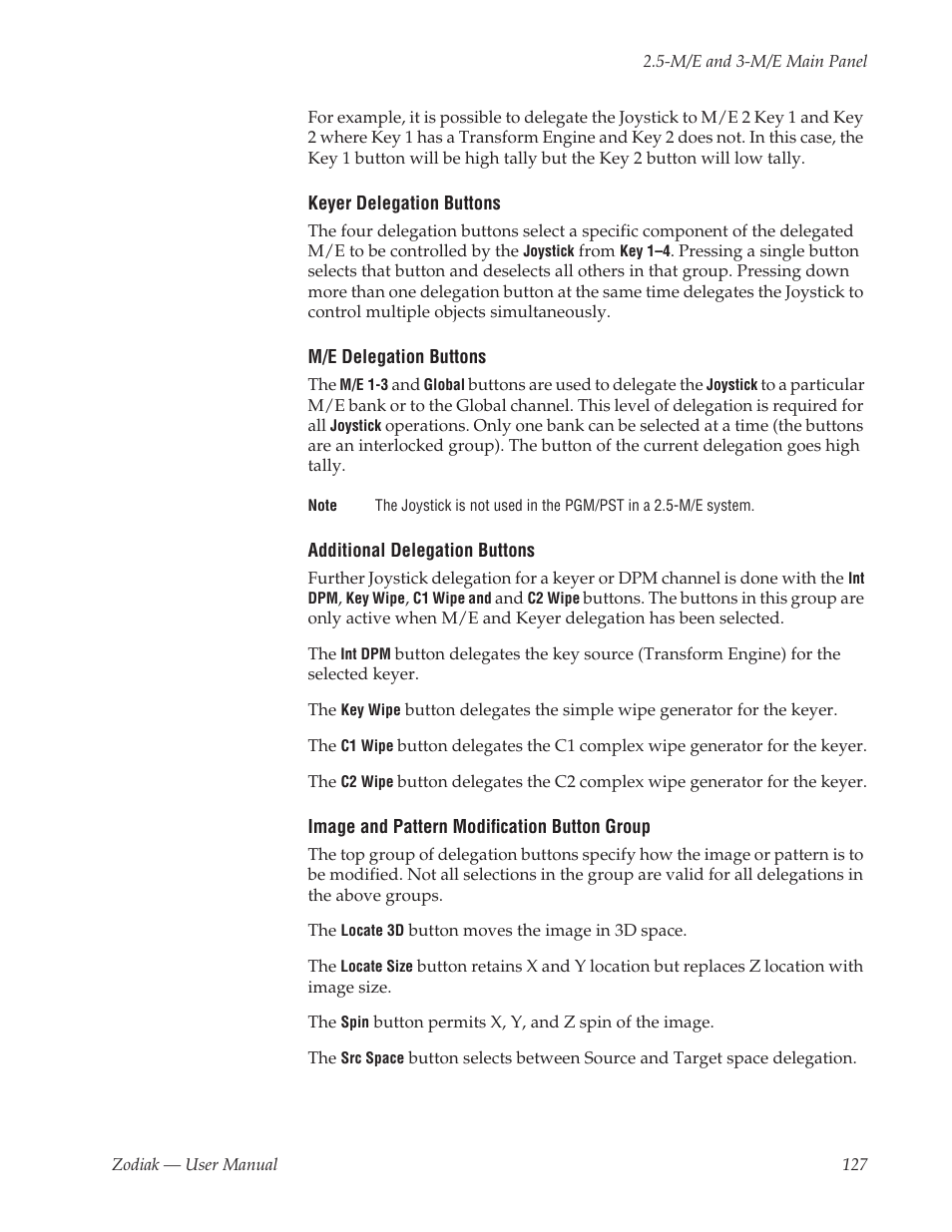 Grass Valley Zodiak v.6.0 Mar 15 2006 User Manual | Page 127 / 494