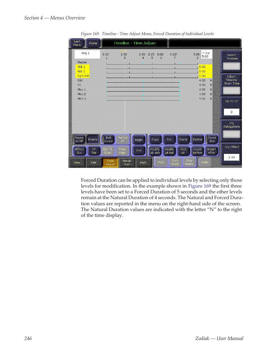 Grass Valley Zodiak v.6.0 Mar 15 2006 User Manual | Page 246 / 494