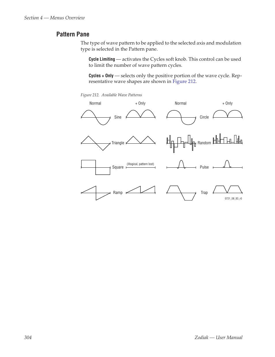 Pattern pane | Grass Valley Zodiak v.6.0 Mar 15 2006 User Manual | Page 304 / 494