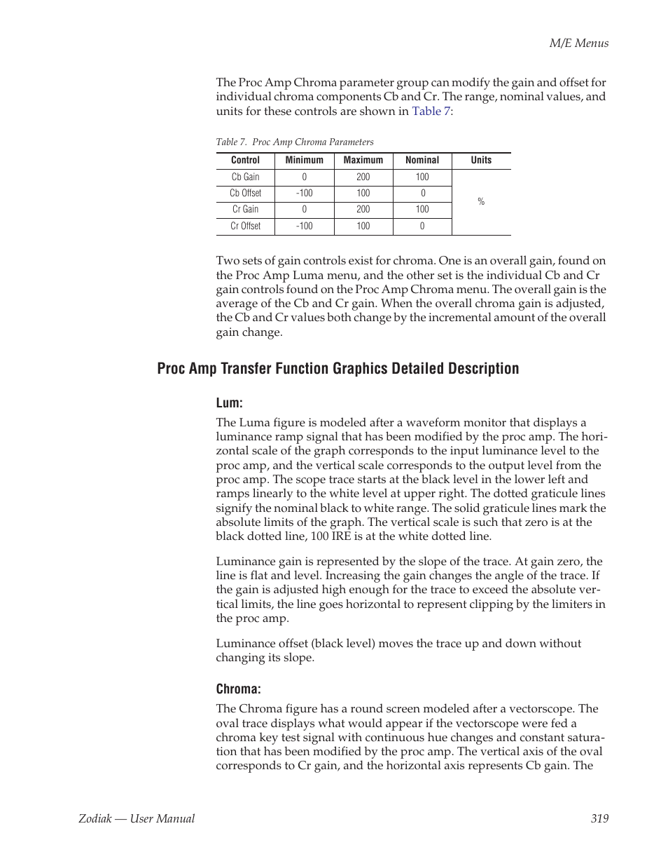For details | Grass Valley Zodiak v.6.0 Mar 15 2006 User Manual | Page 319 / 494