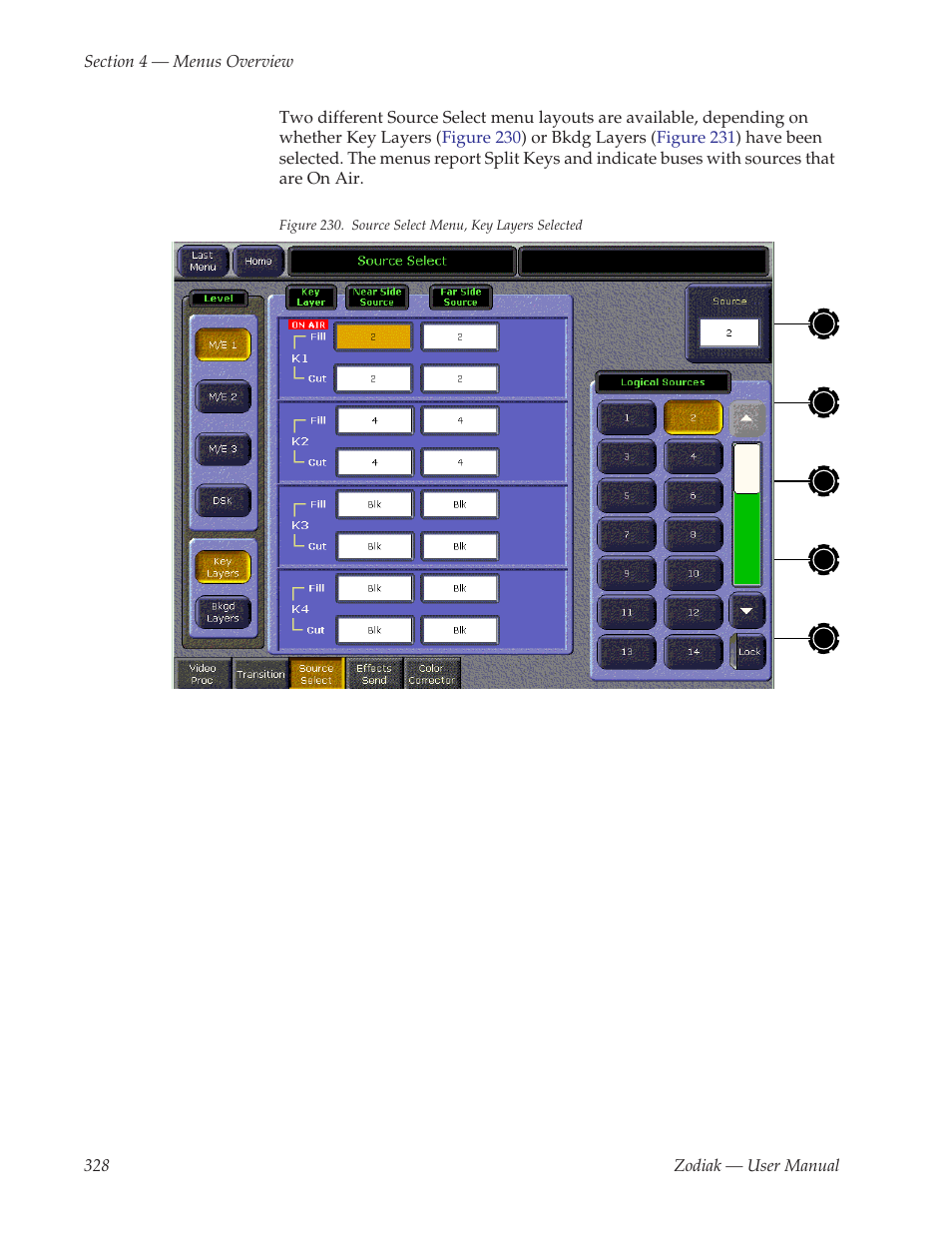 Grass Valley Zodiak v.6.0 Mar 15 2006 User Manual | Page 328 / 494