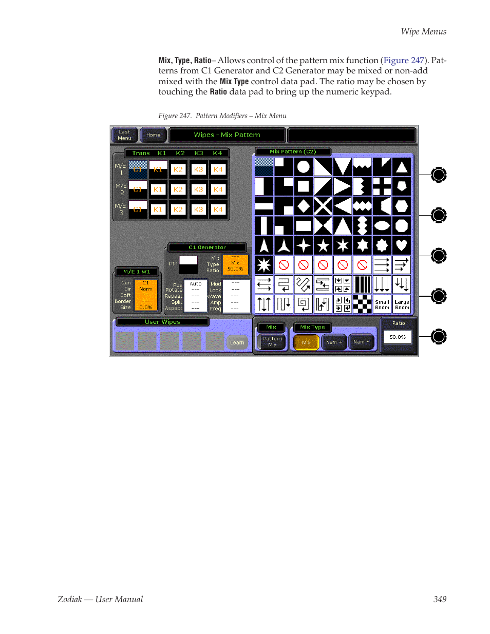 Grass Valley Zodiak v.6.0 Mar 15 2006 User Manual | Page 349 / 494