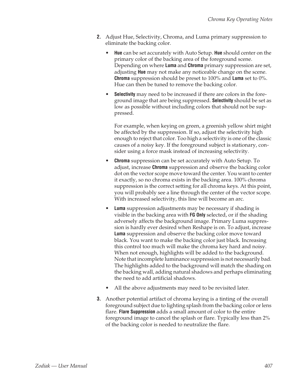 Grass Valley Zodiak v.6.0 Mar 15 2006 User Manual | Page 407 / 494