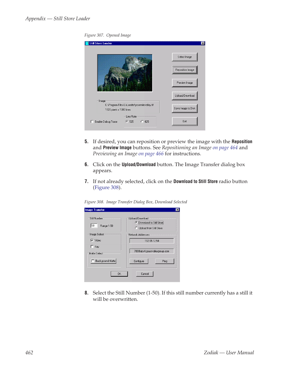 Grass Valley Zodiak v.6.0 Mar 15 2006 User Manual | Page 462 / 494
