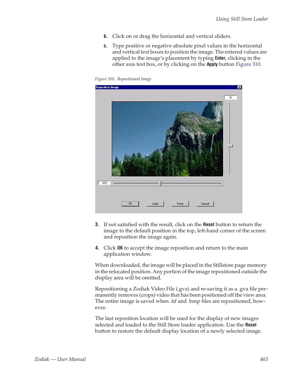 Grass Valley Zodiak v.6.0 Mar 15 2006 User Manual | Page 465 / 494