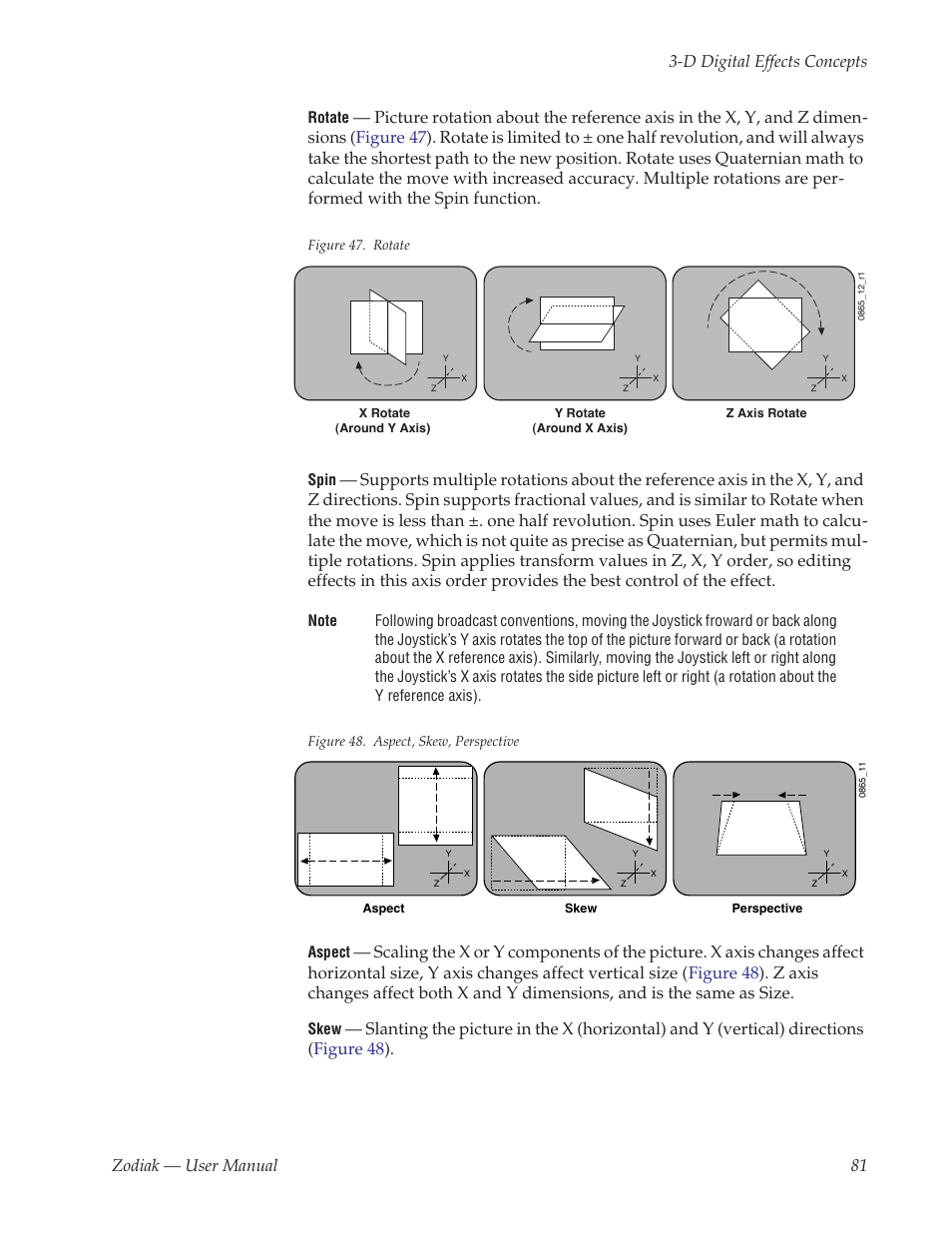 Grass Valley Zodiak v.6.0 Mar 15 2006 User Manual | Page 81 / 494