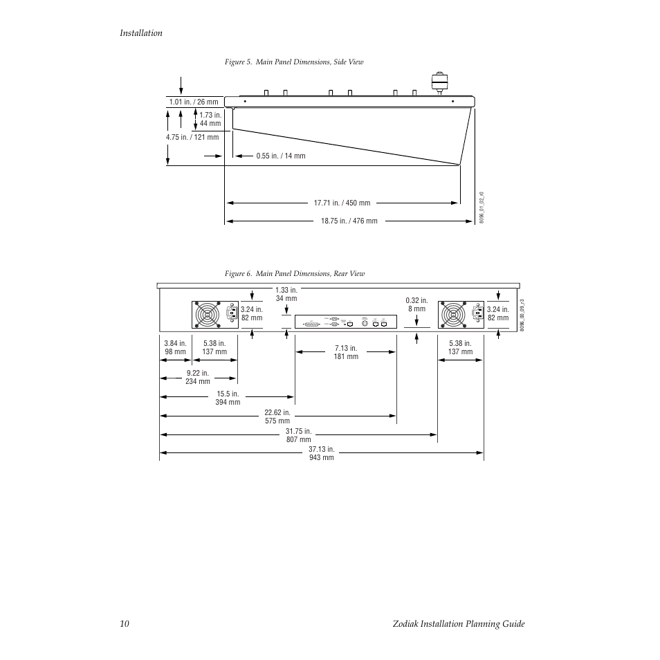 Figure 6, 10 zodiak installation planning guide installation | Grass Valley Zodiak Installation Planning Guide User Manual | Page 10 / 41