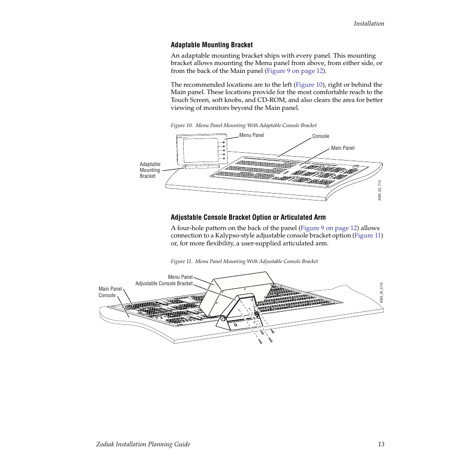 Grass Valley Zodiak Installation Planning Guide User Manual | Page 13 / 41