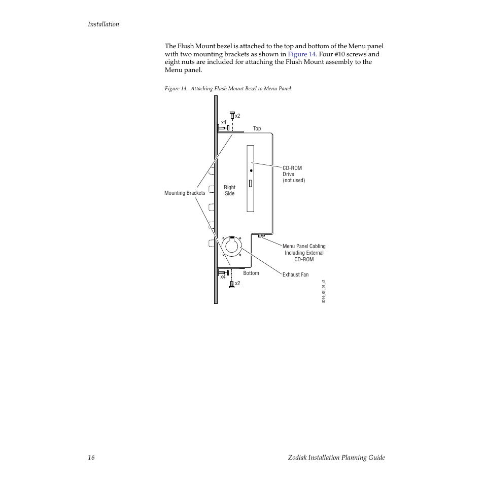 Grass Valley Zodiak Installation Planning Guide User Manual | Page 16 / 41