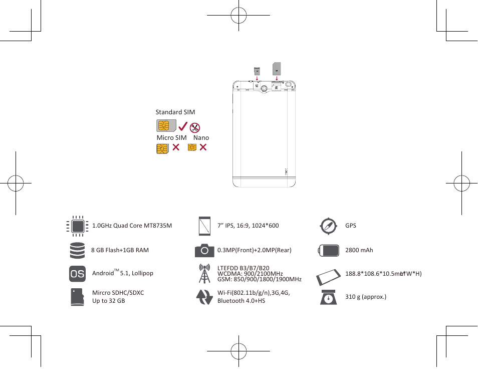 PRESTIGIO MultiPad Wize 3407 PMT3407 User Manual | Page 2 / 48