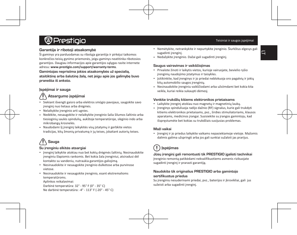 PRESTIGIO MultiPad Wize 3407 PMT3407 User Manual | Page 31 / 48