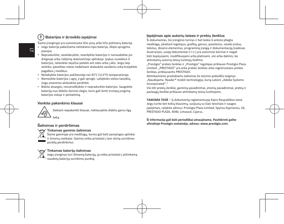 PRESTIGIO MultiPad Wize 3407 PMT3407 User Manual | Page 32 / 48