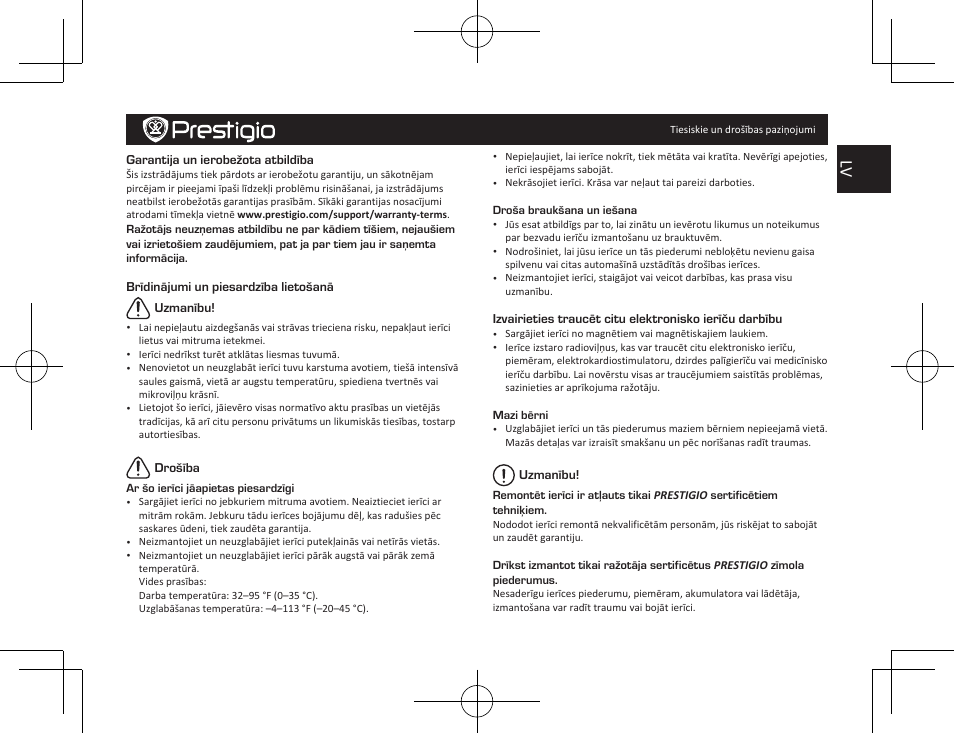 PRESTIGIO MultiPad Wize 3407 PMT3407 User Manual | Page 33 / 48