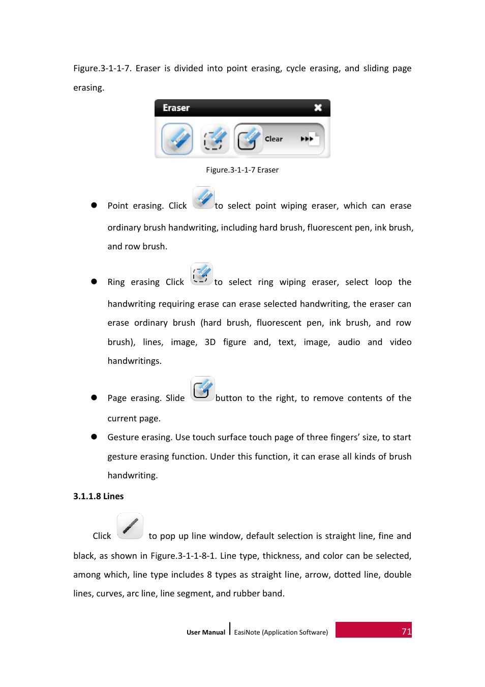 8 lines | PRESTIGIO EasiNote User Manual | Page 74 / 98