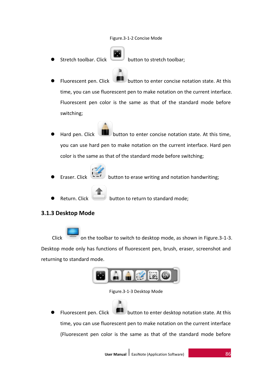 3 desktop mode | PRESTIGIO EasiNote User Manual | Page 89 / 98