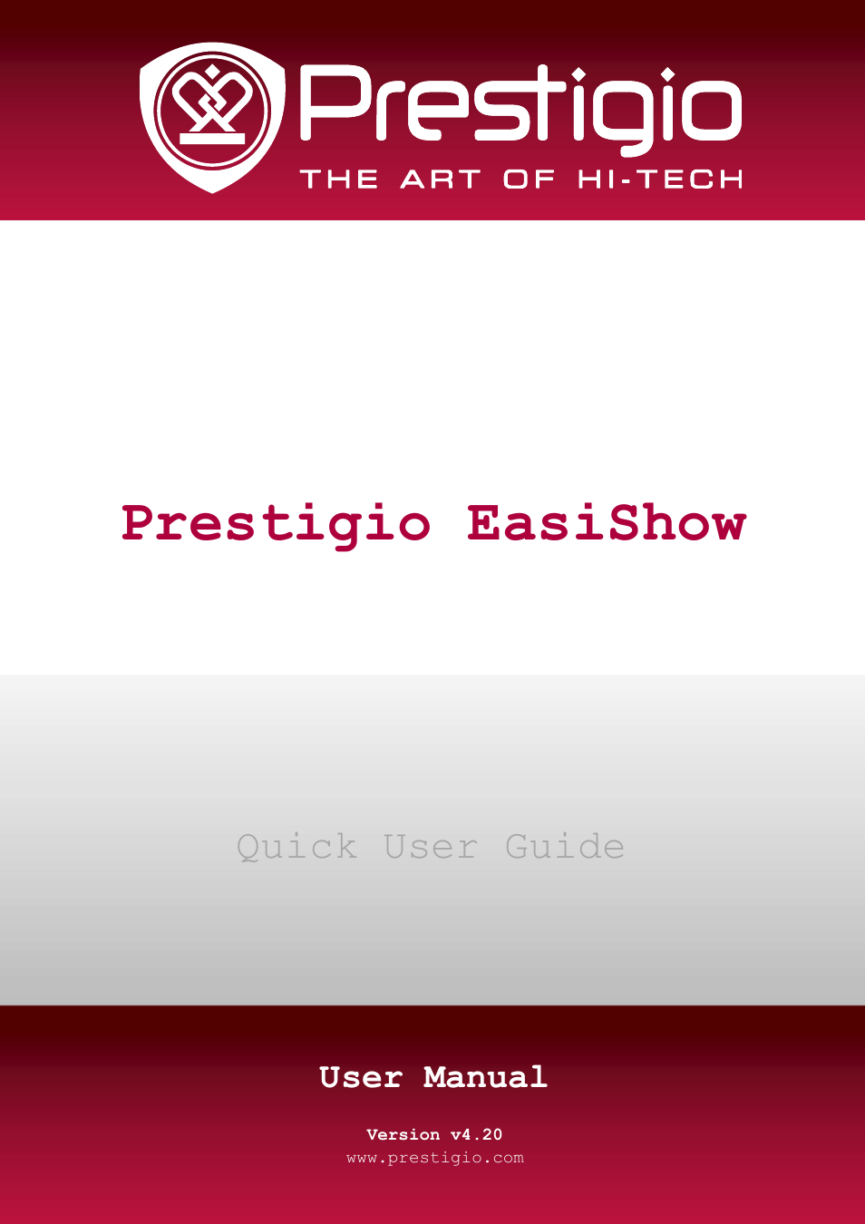 PRESTIGIO Multiboard G98 User Manual | 7 pages