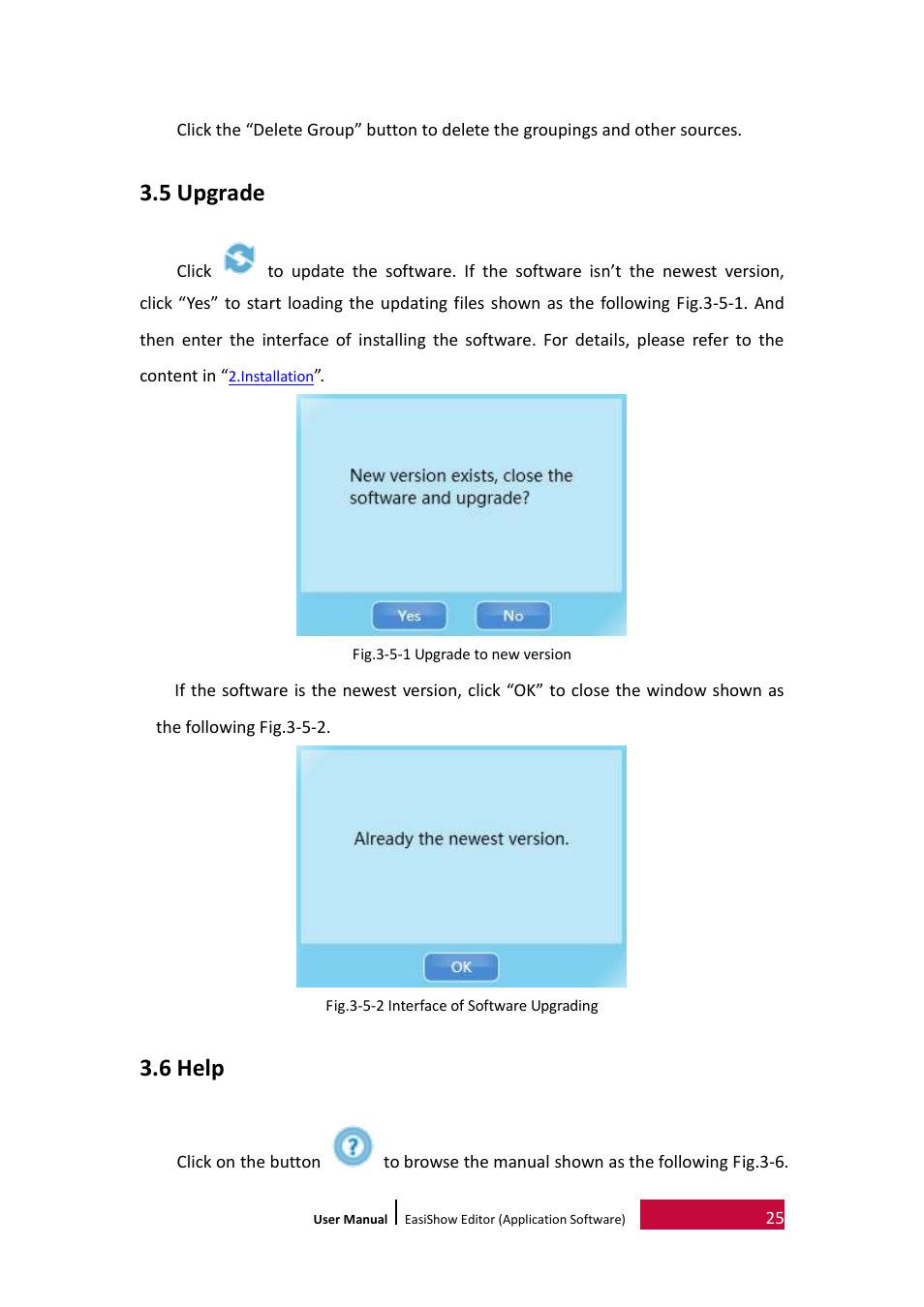 5 upgrade, 6 help | PRESTIGIO EasiShow Editor User Manual | Page 28 / 30