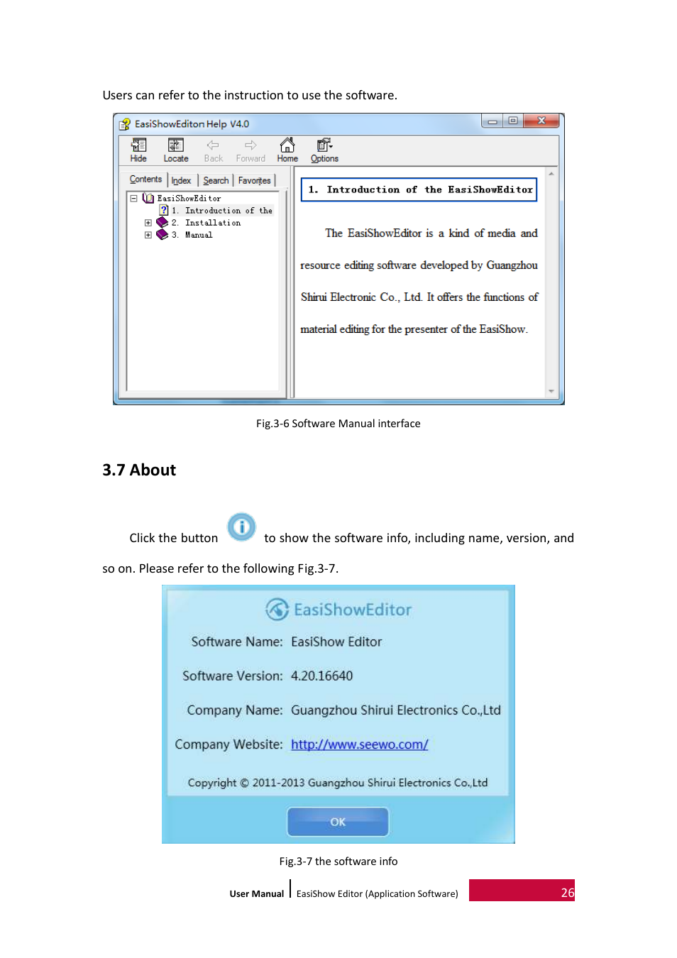 7 about | PRESTIGIO EasiShow Editor User Manual | Page 29 / 30