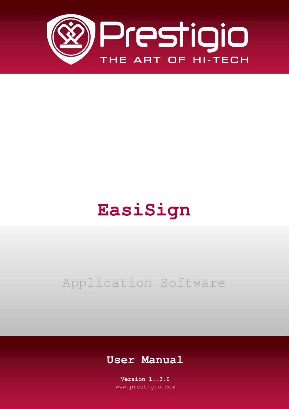 PRESTIGIO EasiSign User Manual | 21 pages