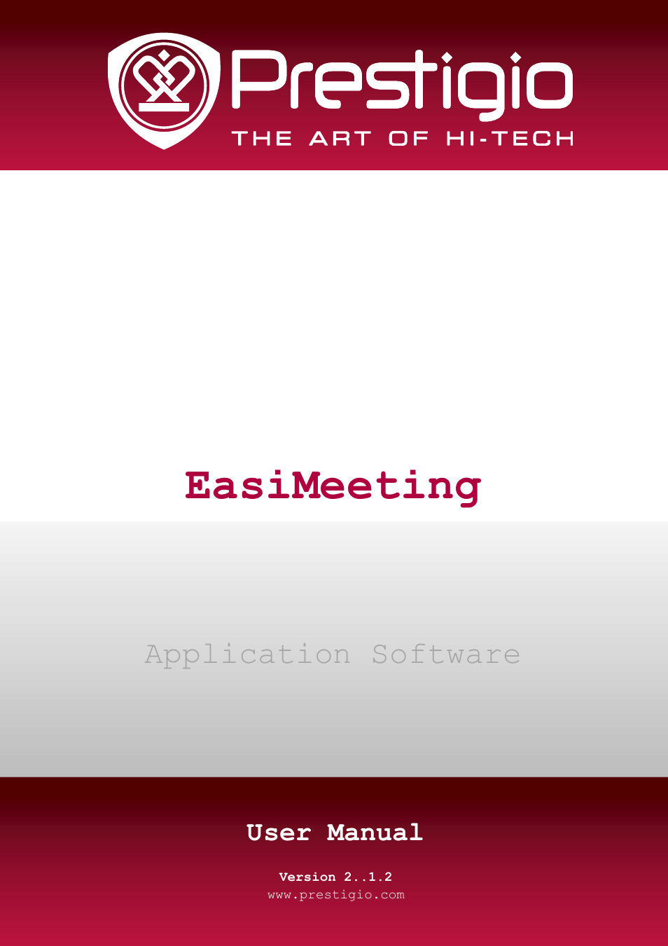 PRESTIGIO EasiMeeting User Manual | 60 pages