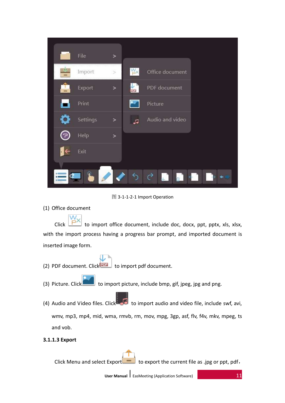 3 export | PRESTIGIO EasiMeeting User Manual | Page 14 / 60