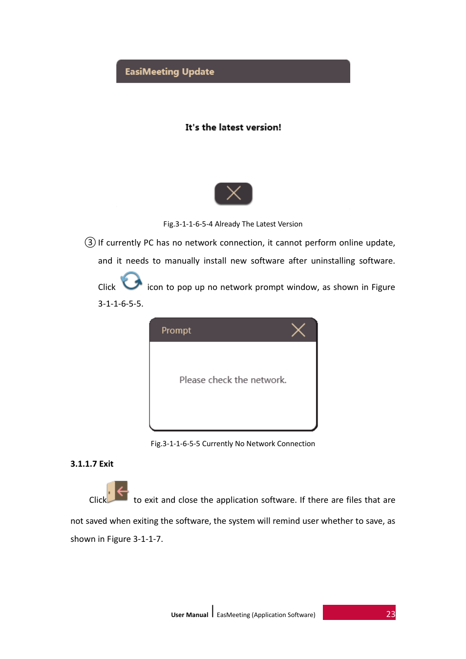 7 exit | PRESTIGIO EasiMeeting User Manual | Page 26 / 60