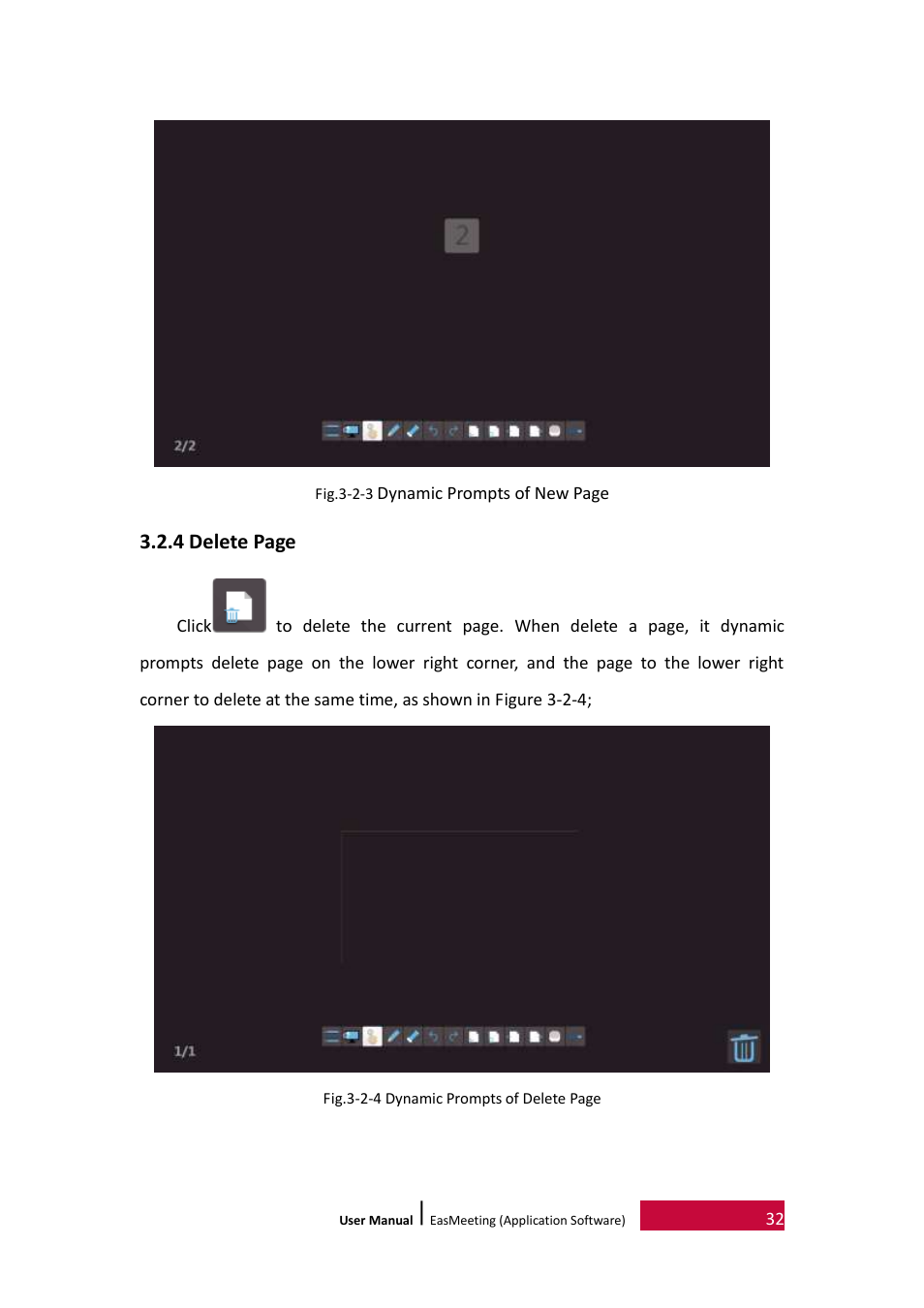 4 delete page | PRESTIGIO EasiMeeting User Manual | Page 35 / 60