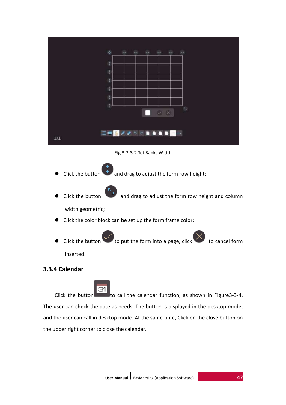 4 calendar | PRESTIGIO EasiMeeting User Manual | Page 50 / 60