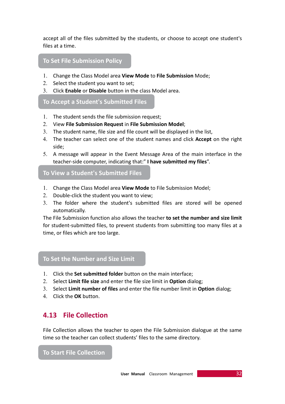 13 file collection, File collection | PRESTIGIO Multiboard G98 User Manual | Page 35 / 58