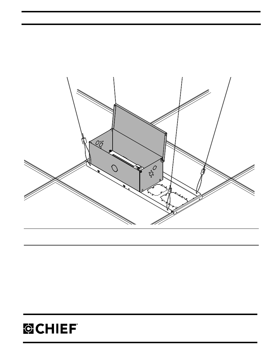 Chief Manufacturing CMA470 User Manual | 8 pages