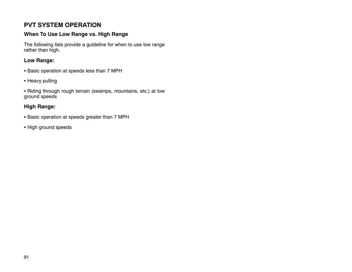 Polaris 2001 ATV Universal ATV User Manual | Page 102 / 189