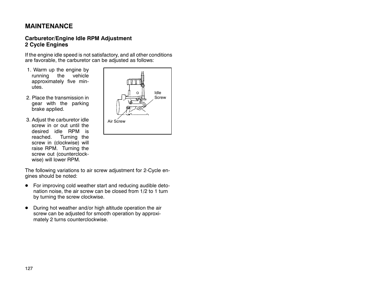 Polaris 2001 ATV Universal ATV User Manual | Page 138 / 189